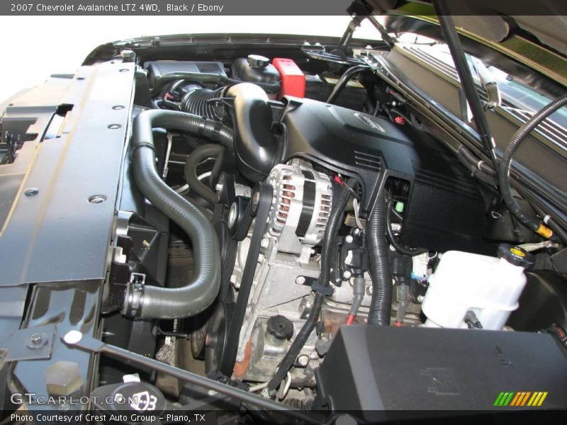 Black / Ebony 2007 Chevrolet Avalanche LTZ 4WD