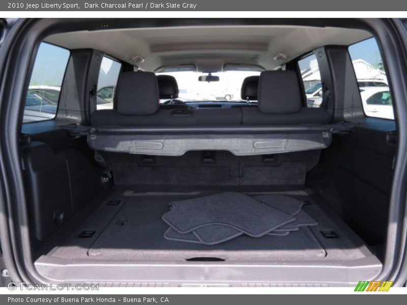 Dark Charcoal Pearl / Dark Slate Gray 2010 Jeep Liberty Sport