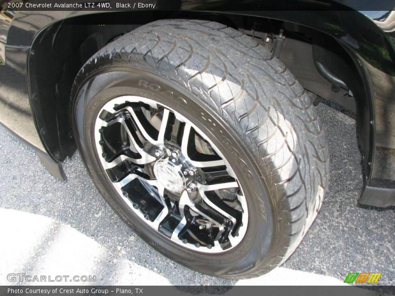 Black / Ebony 2007 Chevrolet Avalanche LTZ 4WD
