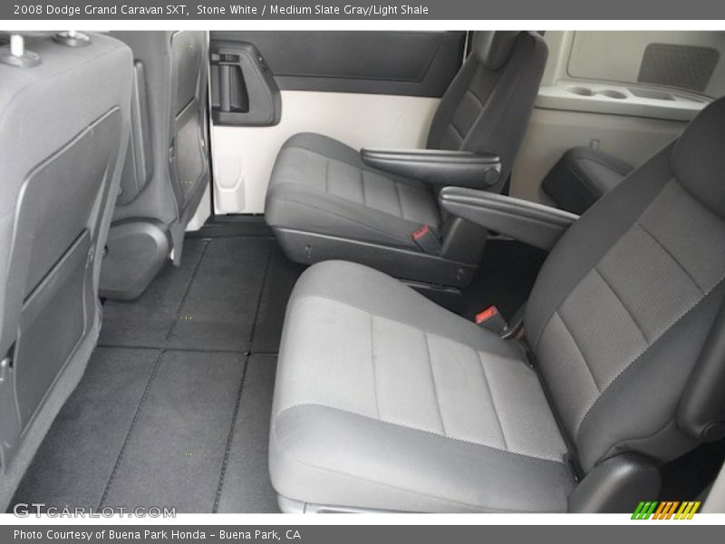 Stone White / Medium Slate Gray/Light Shale 2008 Dodge Grand Caravan SXT