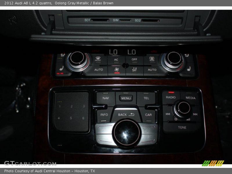 Oolong Gray Metallic / Balao Brown 2012 Audi A8 L 4.2 quattro