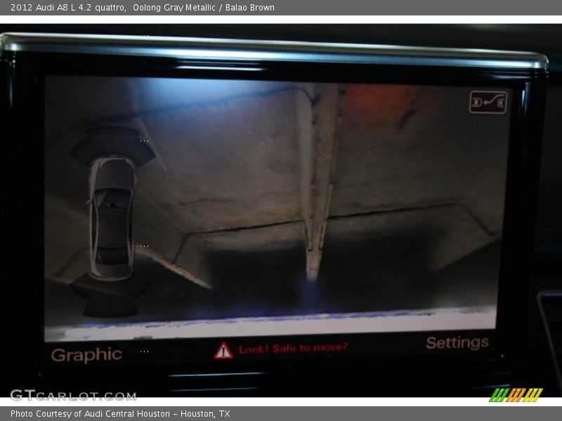 Oolong Gray Metallic / Balao Brown 2012 Audi A8 L 4.2 quattro
