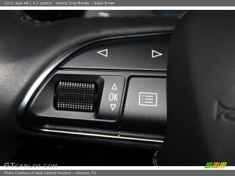 Oolong Gray Metallic / Balao Brown 2012 Audi A8 L 4.2 quattro