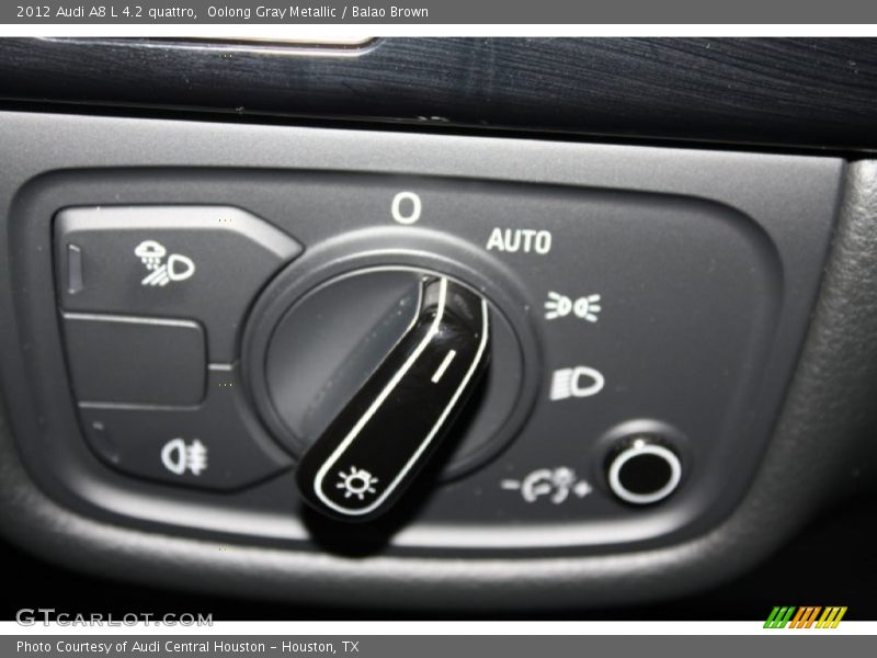 Oolong Gray Metallic / Balao Brown 2012 Audi A8 L 4.2 quattro