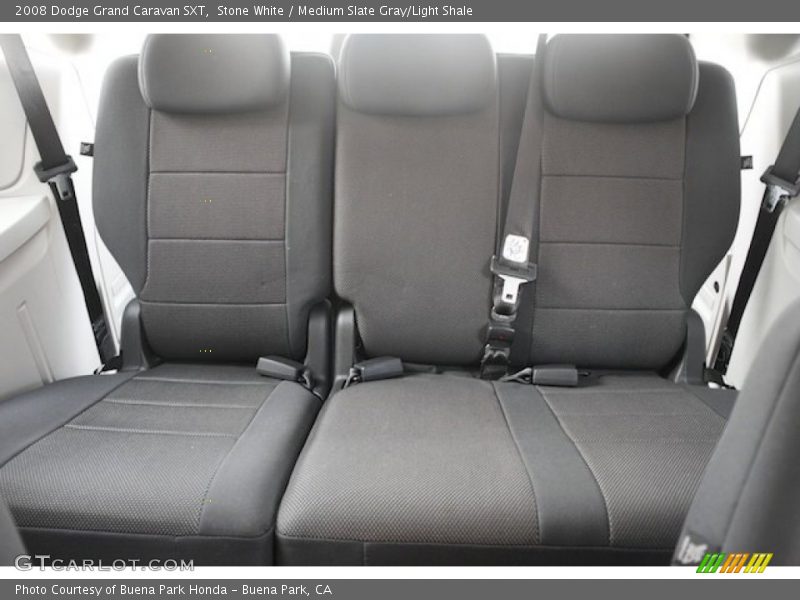 Stone White / Medium Slate Gray/Light Shale 2008 Dodge Grand Caravan SXT