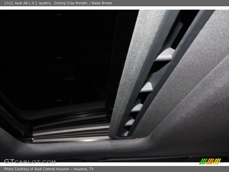 Oolong Gray Metallic / Balao Brown 2012 Audi A8 L 4.2 quattro