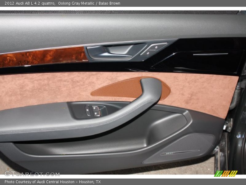 Oolong Gray Metallic / Balao Brown 2012 Audi A8 L 4.2 quattro