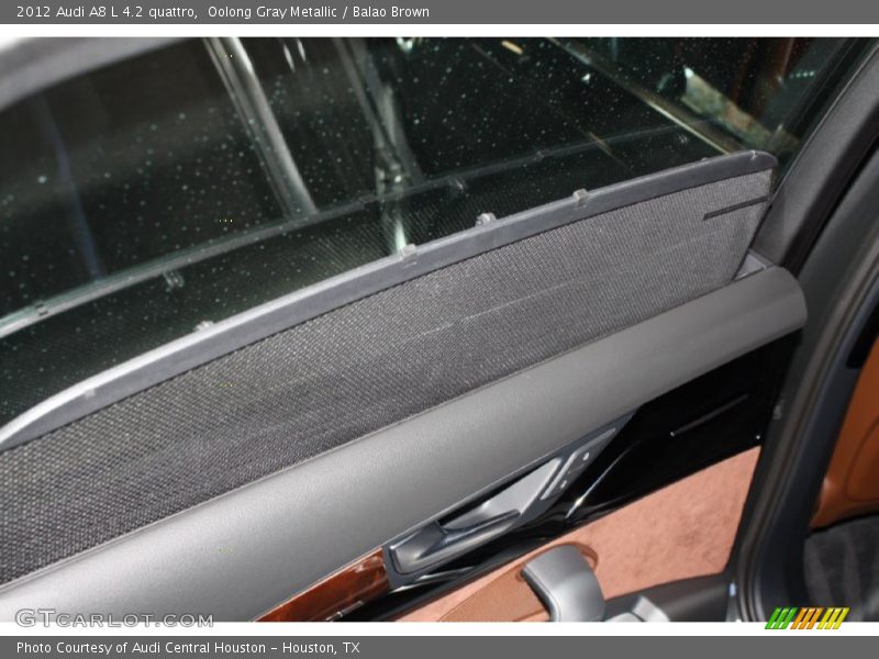Oolong Gray Metallic / Balao Brown 2012 Audi A8 L 4.2 quattro