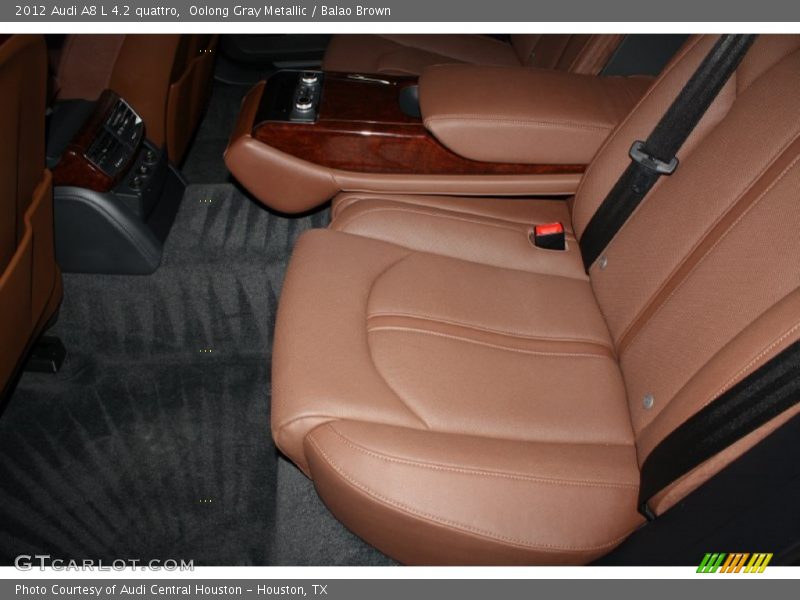 Oolong Gray Metallic / Balao Brown 2012 Audi A8 L 4.2 quattro
