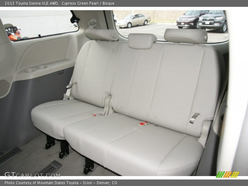 Cypress Green Pearl / Bisque 2013 Toyota Sienna XLE AWD