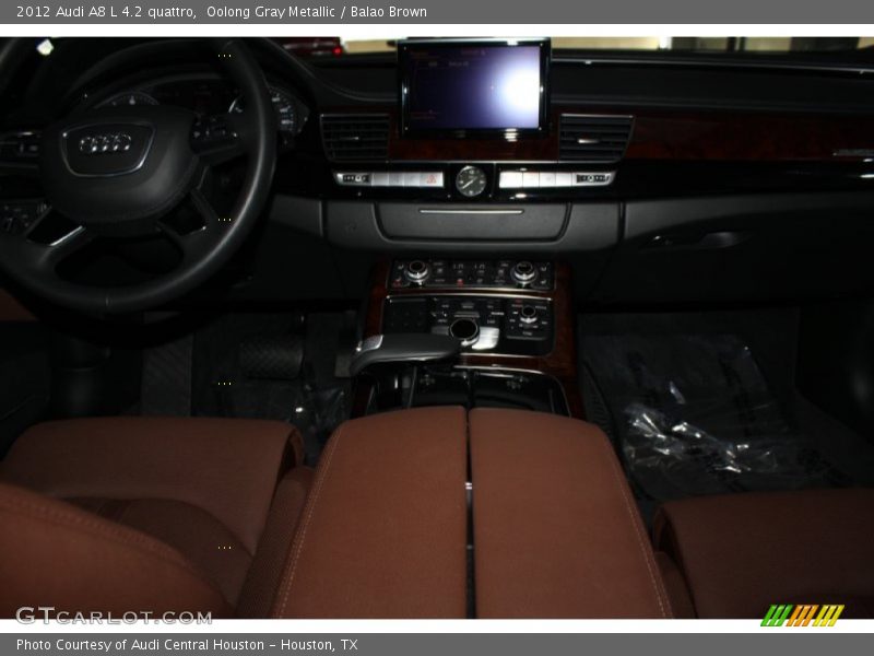 Oolong Gray Metallic / Balao Brown 2012 Audi A8 L 4.2 quattro