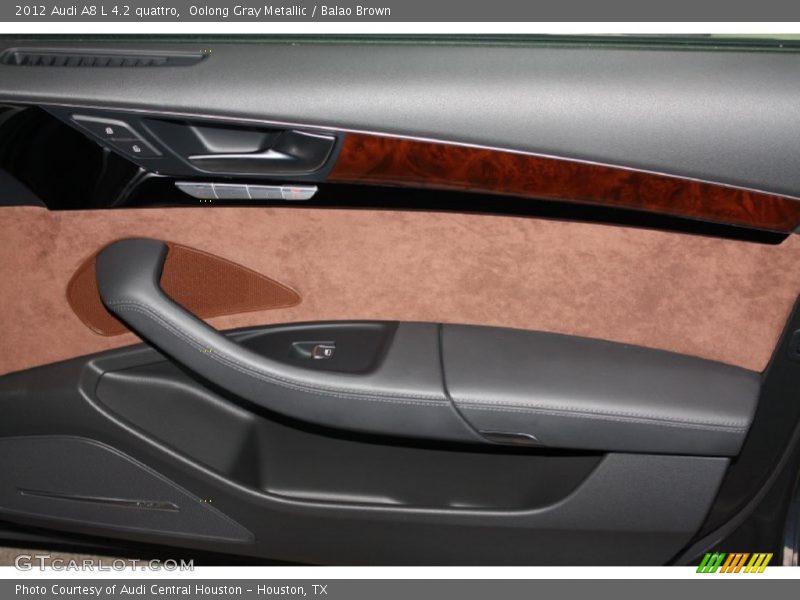 Oolong Gray Metallic / Balao Brown 2012 Audi A8 L 4.2 quattro