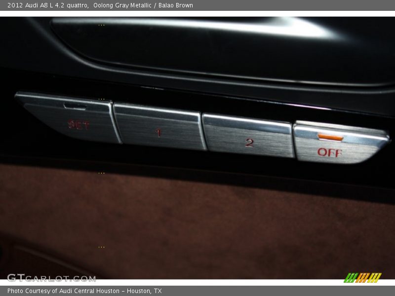Oolong Gray Metallic / Balao Brown 2012 Audi A8 L 4.2 quattro
