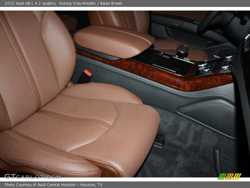 Oolong Gray Metallic / Balao Brown 2012 Audi A8 L 4.2 quattro