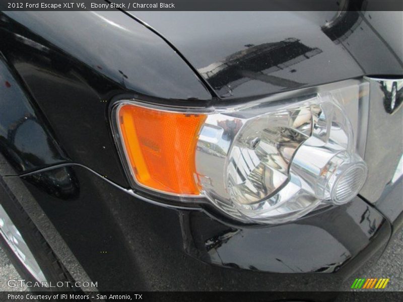 Ebony Black / Charcoal Black 2012 Ford Escape XLT V6