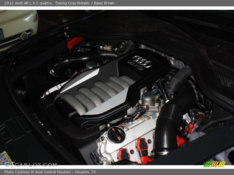 Oolong Gray Metallic / Balao Brown 2012 Audi A8 L 4.2 quattro