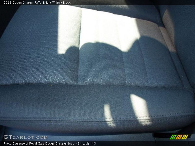 Bright White / Black 2013 Dodge Charger R/T