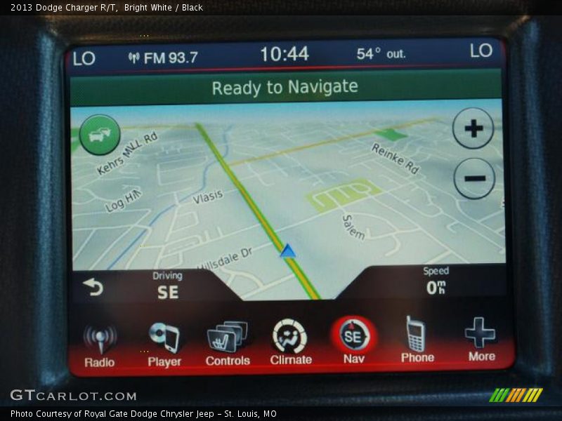 Bright White / Black 2013 Dodge Charger R/T