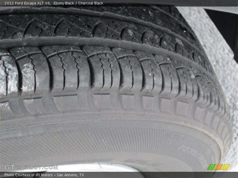 Ebony Black / Charcoal Black 2012 Ford Escape XLT V6