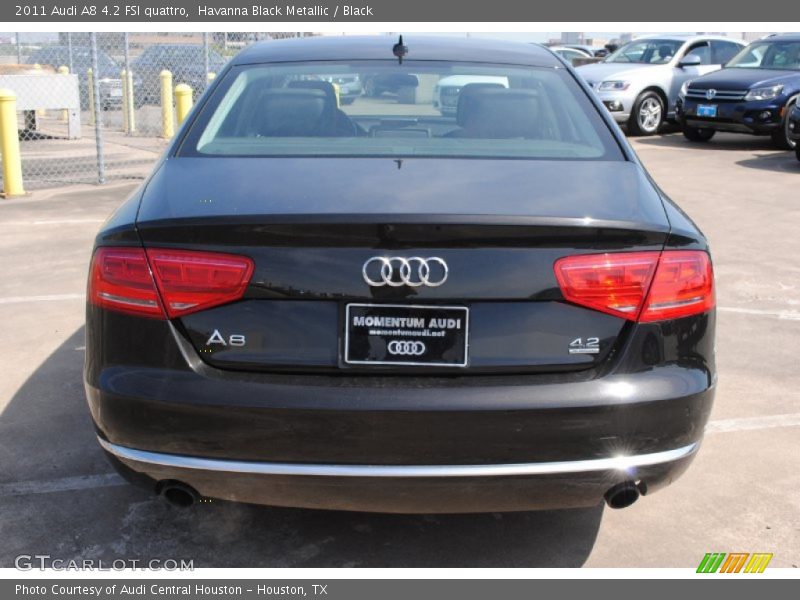 Havanna Black Metallic / Black 2011 Audi A8 4.2 FSI quattro