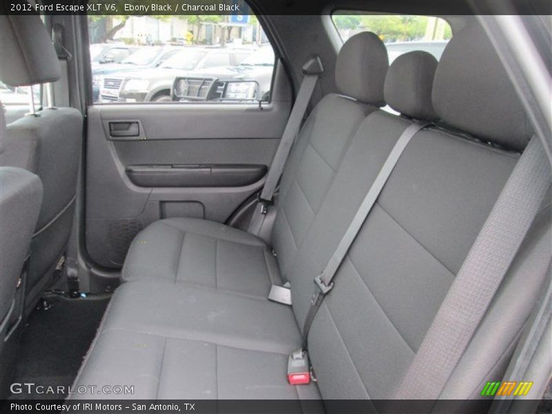 Ebony Black / Charcoal Black 2012 Ford Escape XLT V6