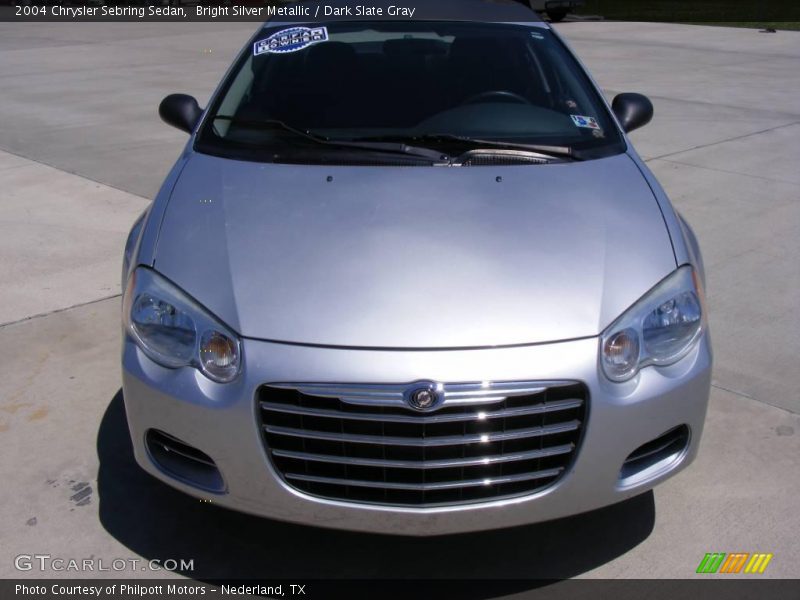 Bright Silver Metallic / Dark Slate Gray 2004 Chrysler Sebring Sedan