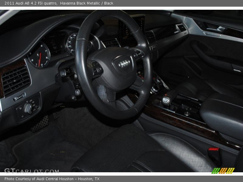 Havanna Black Metallic / Black 2011 Audi A8 4.2 FSI quattro