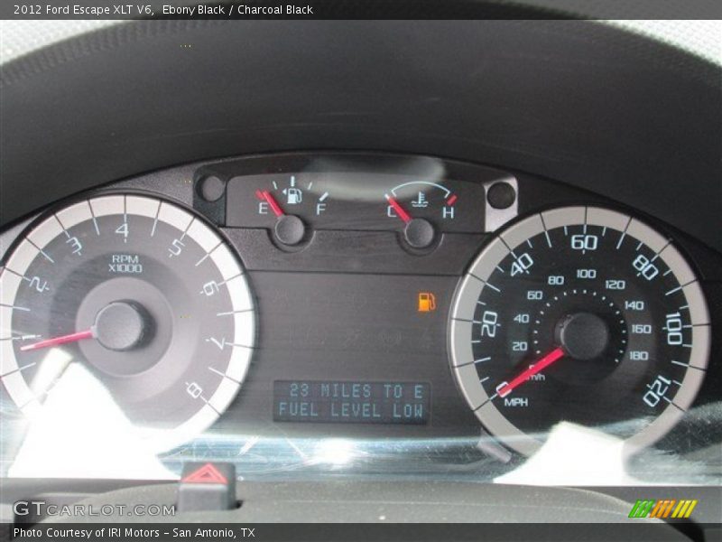 Ebony Black / Charcoal Black 2012 Ford Escape XLT V6