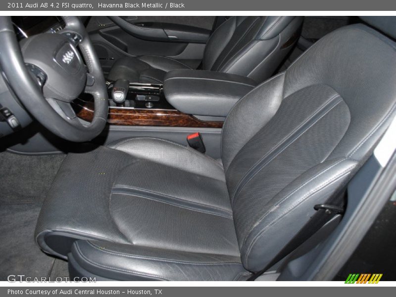 Havanna Black Metallic / Black 2011 Audi A8 4.2 FSI quattro