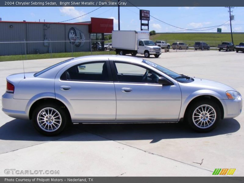Bright Silver Metallic / Dark Slate Gray 2004 Chrysler Sebring Sedan
