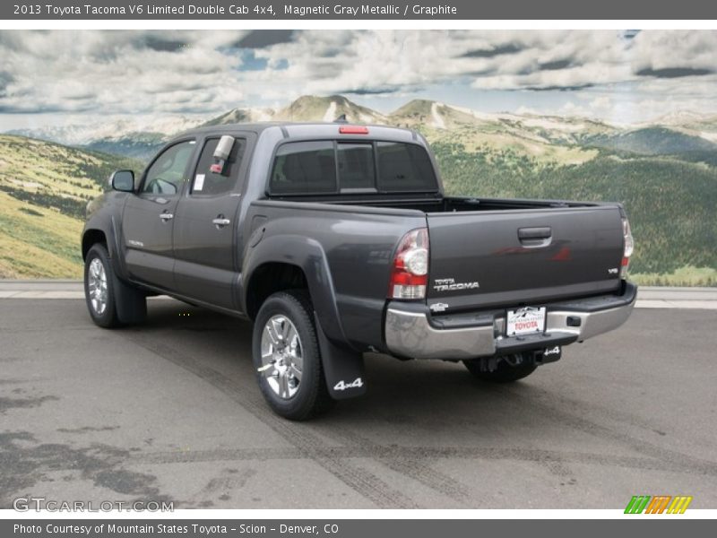Magnetic Gray Metallic / Graphite 2013 Toyota Tacoma V6 Limited Double Cab 4x4