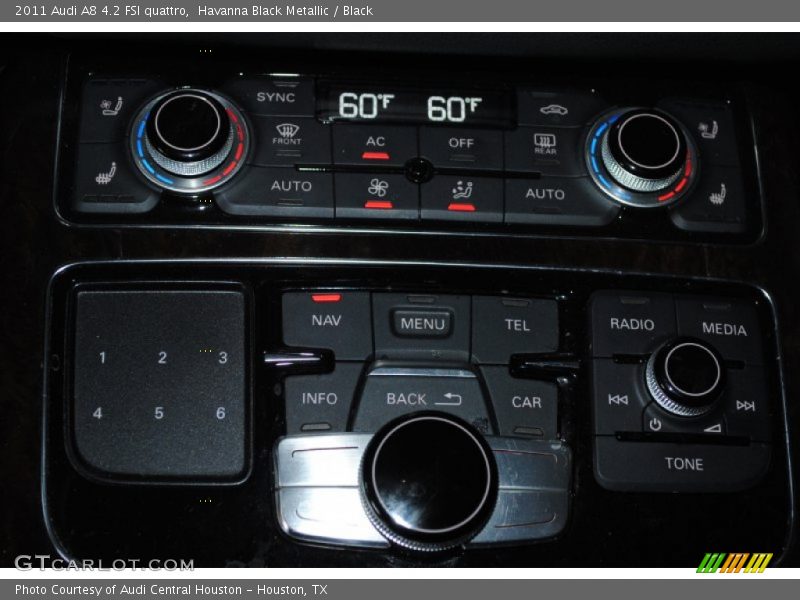 Havanna Black Metallic / Black 2011 Audi A8 4.2 FSI quattro