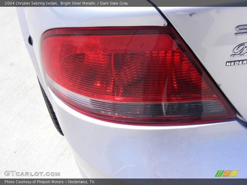 Bright Silver Metallic / Dark Slate Gray 2004 Chrysler Sebring Sedan
