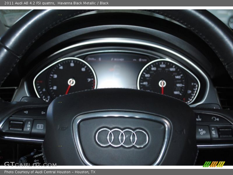 Havanna Black Metallic / Black 2011 Audi A8 4.2 FSI quattro