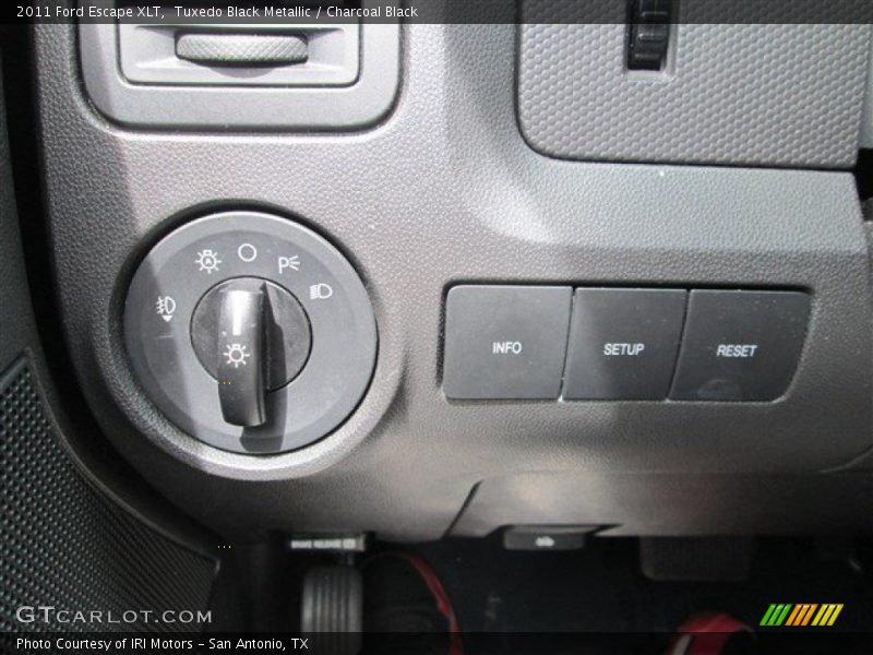 Tuxedo Black Metallic / Charcoal Black 2011 Ford Escape XLT