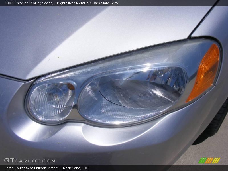 Bright Silver Metallic / Dark Slate Gray 2004 Chrysler Sebring Sedan
