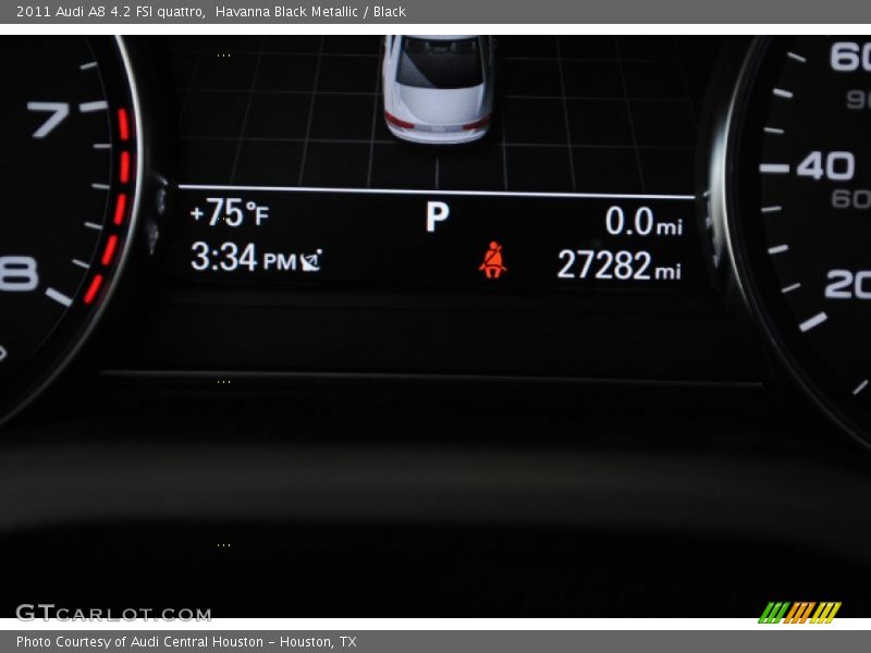 Havanna Black Metallic / Black 2011 Audi A8 4.2 FSI quattro