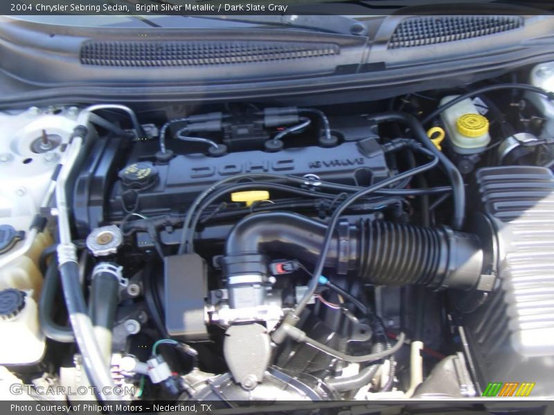 Bright Silver Metallic / Dark Slate Gray 2004 Chrysler Sebring Sedan