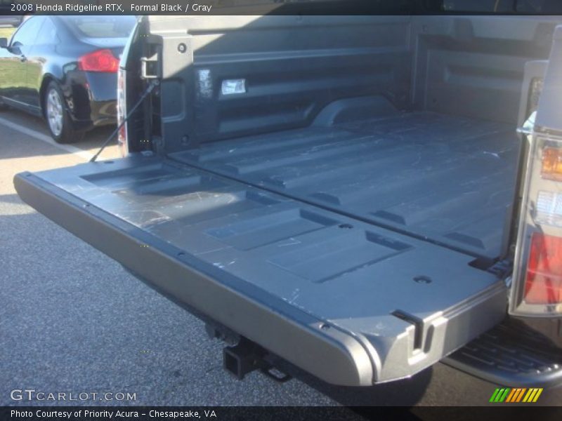 Formal Black / Gray 2008 Honda Ridgeline RTX
