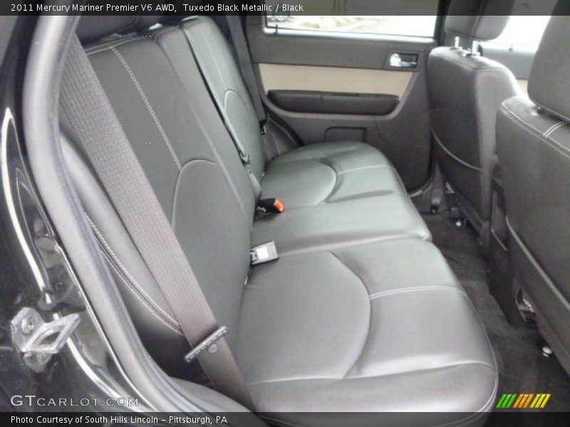 Tuxedo Black Metallic / Black 2011 Mercury Mariner Premier V6 AWD