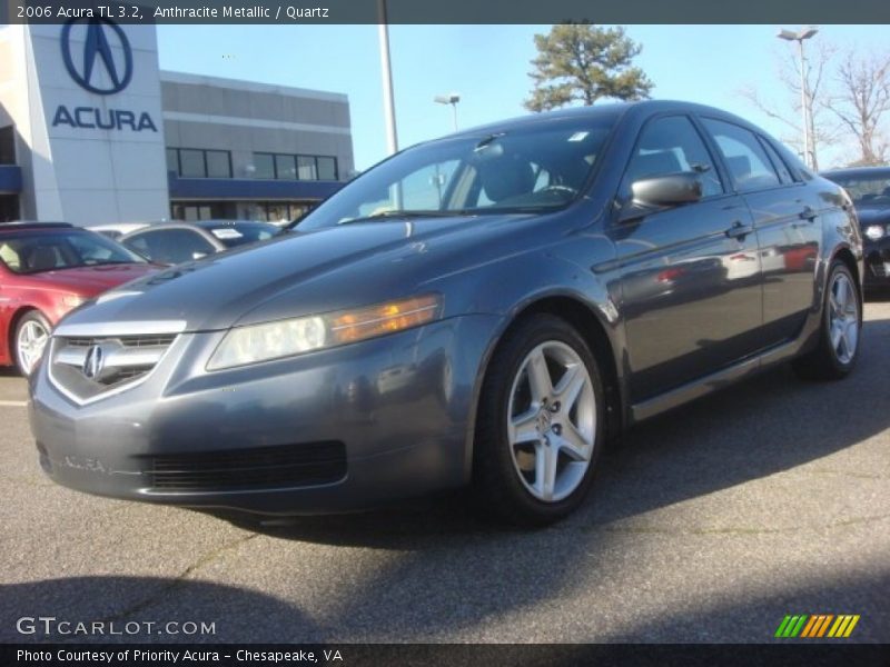 Anthracite Metallic / Quartz 2006 Acura TL 3.2