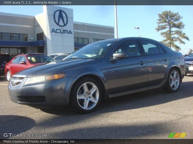Anthracite Metallic / Quartz 2006 Acura TL 3.2