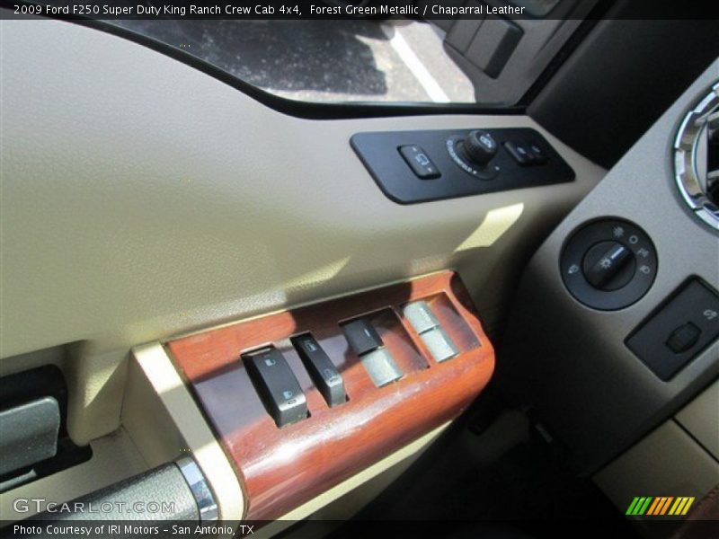Forest Green Metallic / Chaparral Leather 2009 Ford F250 Super Duty King Ranch Crew Cab 4x4