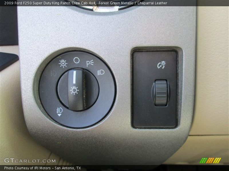 Forest Green Metallic / Chaparral Leather 2009 Ford F250 Super Duty King Ranch Crew Cab 4x4