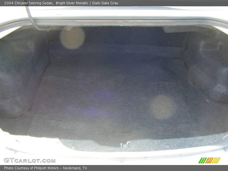 Bright Silver Metallic / Dark Slate Gray 2004 Chrysler Sebring Sedan