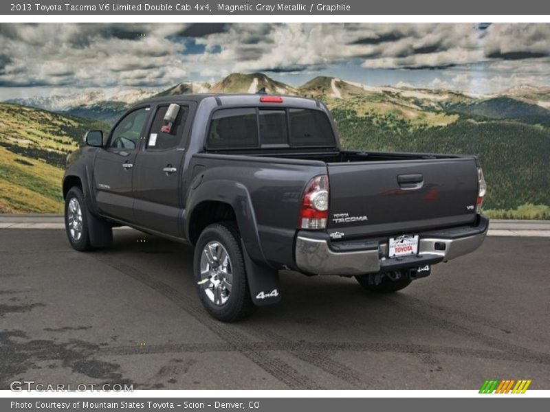 Magnetic Gray Metallic / Graphite 2013 Toyota Tacoma V6 Limited Double Cab 4x4