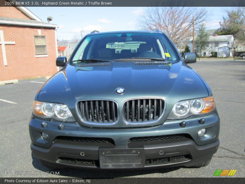 Highland Green Metallic / Truffle Brown 2005 BMW X5 3.0i