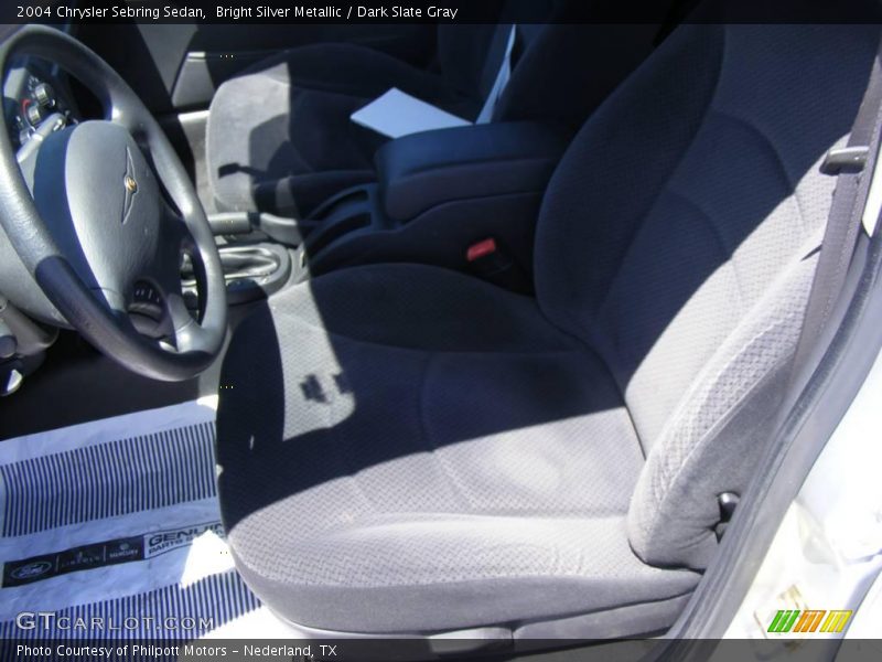 Bright Silver Metallic / Dark Slate Gray 2004 Chrysler Sebring Sedan
