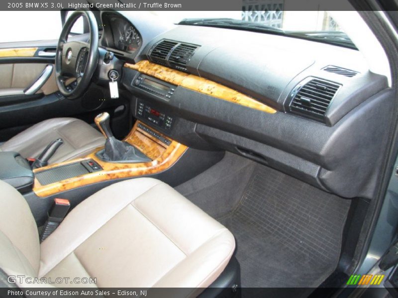 Highland Green Metallic / Truffle Brown 2005 BMW X5 3.0i