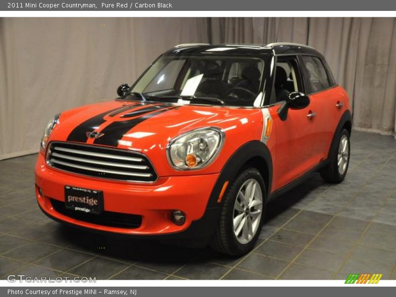 Pure Red / Carbon Black 2011 Mini Cooper Countryman